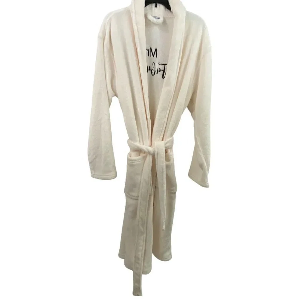 Port Authority Mrs. Fabulous Plush Robe Size S/M